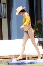 KENDALL JENNER and HAILEY BALDWIN in Bikinis on Vacation in Punta Mita 08/13/2015