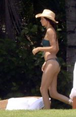 KENDALL JENNER and HAILEY BALDWIN in Bikinis on Vacation in Punta Mita 08/13/2015