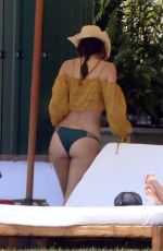 KENDALL JENNER and HAILEY BALDWIN in Bikinis on Vacation in Punta Mita 08/13/2015