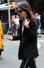 KENDALL JENNER and HAILEY BALDWIN Out and About in New York 08/30/2015