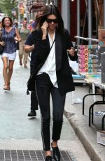 KENDALL JENNER and HAILEY BALDWIN Out and About in New York 08/30/2015