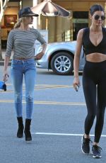 KENDALL JENNER and HAILEY BALDWIN Out for Lunch in Beverly Hills 08/11/2015