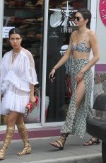 KENDALL JENNER and KHLOE KARDASHIAN Riding ATV
