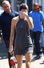 KENDALL JENNER Arrives at a Studio in Van Nuys 08/26/2015