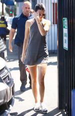 KENDALL JENNER Arrives at a Studio in Van Nuys 08/26/2015