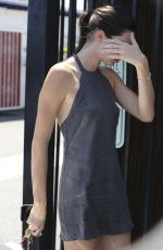 KENDALL JENNER Arrives at a Studio in Van Nuys 08/26/2015