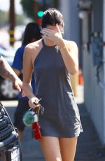 KENDALL JENNER Arrives at a Studio in Van Nuys 08/26/2015