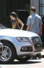 KENDALL JENNER Arrives at Four Seasons Hotel in Los Angeles 08/02/2015