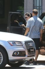 KENDALL JENNER Arrives at Four Seasons Hotel in Los Angeles 08/02/2015