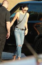 KENDALL JENNER Arrives at Nobu Restaurant in Malibu 08/07/2015