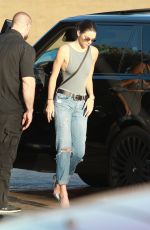 KENDALL JENNER Arrives at Nobu Restaurant in Malibu 08/07/2015