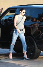 KENDALL JENNER Arrives at Nobu Restaurant in Malibu 08/07/2015