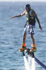 KENDALL JENNER Having Fun on Vacation in St. Barts 08/19/2015