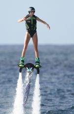 KENDALL JENNER Having Fun on Vacation in St. Barts 08/19/2015