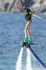 KENDALL JENNER Having Fun on Vacation in St. Barts 08/19/2015