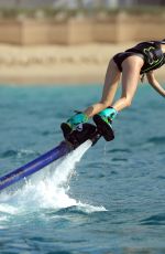 KENDALL JENNER Having Fun on Vacation in St. Barts 08/19/2015