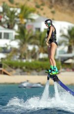 KENDALL JENNER Having Fun on Vacation in St. Barts 08/19/2015