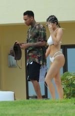 KENDALL JENNER in Bikini at a Beach in Punta Mita 08/12/2015