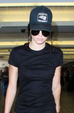 KENDALL JENNER in Jeans at LAX Airport in Los Angeles 08/05/2015