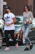 KENDALL JENNER in Tight Ripped Jeans Out in Beverly Hills 08/22/2015