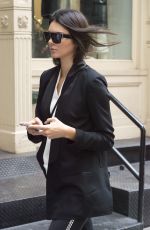 KENDALL JENNER Out and About in New York 08/30/2015