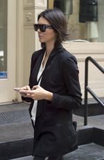 KENDALL JENNER Out and About in New York 08/30/2015