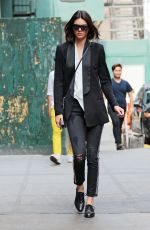 KENDALL JENNER Out and About in New York 08/30/2015