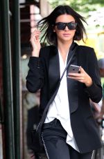 KENDALL JENNER Out and About in New York 08/30/2015