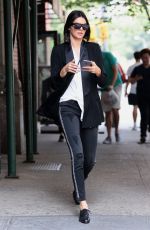 KENDALL JENNER Out and About in New York 08/30/2015