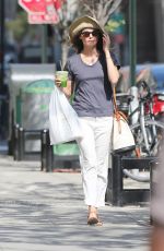 KERI RUSSELL Out and About in Brooklyn 08/03/2015