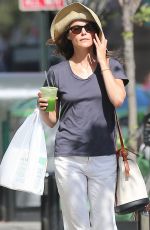 KERI RUSSELL Out and About in Brooklyn 08/03/2015