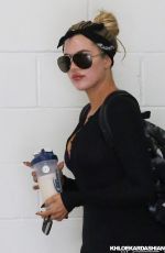 KHLOE KARDASHIAN Heading to a Gym in Beverly Hills 08/25/2015