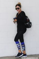 KHLOE KARDASHIAN Heading to a Gym in Beverly Hills 08/25/2015