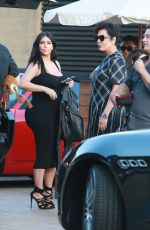 KIM KARDASHIAN Arrives at Nobu to Celebrate Kylie