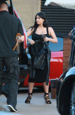 KIM KARDASHIAN Arrives at Nobu to Celebrate Kylie