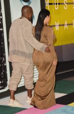 KIM KARDASHIAN at MTV Video Music Awards 2015 in Los Angeles