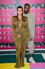 KIM KARDASHIAN at MTV Video Music Awards 2015 in Los Angeles