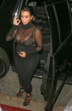 KIM KARDASHIANS and Kanye West Leaves Kylie