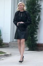 KIRSTEN DUNST Leaves Her House in Toluca Lake 08/24/2015