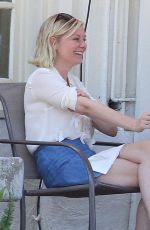 KIRSTEN DUNST Out for Lunch in Los Angeles 08/27/2015