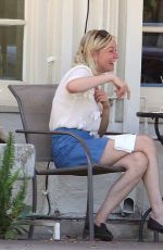 KIRSTEN DUNST Out for Lunch in Los Angeles 08/27/2015