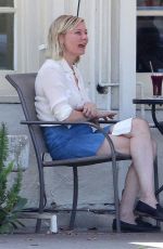KIRSTEN DUNST Out for Lunch in Los Angeles 08/27/2015