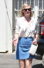 KIRSTEN DUNST Out for Lunch in Los Angeles 08/27/2015