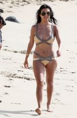 KOURTNEY KARDASHIAN in Bikini at a Beach in St. Barts 08/20/2015