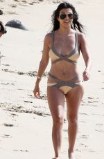 KOURTNEY KARDASHIAN in Bikini at a Beach in St. Barts 08/20/2015