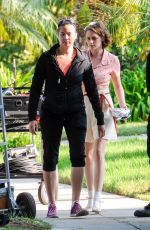 KRISTEN STEWART on Set of Her Latest Film in Los Angeles 08/21/2015