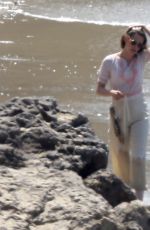 KRISTEN STEWART on the Set of New Woody Allen
