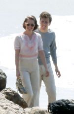 KRISTEN STEWART on the Set of New Woody Allen