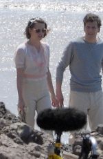KRISTEN STEWART on the Set of New Woody Allen