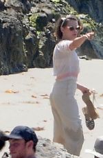 KRISTEN STEWART on the Set of New Woody Allen